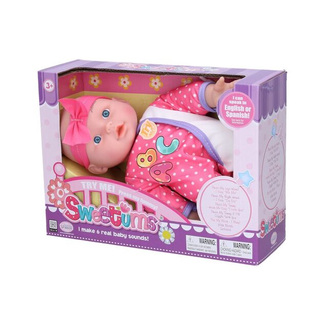 Bábätko mäkké hovoriace 28 cm