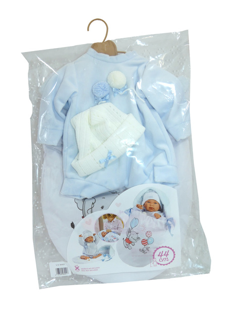 Llorens M844-51  oblečenie pre bábätko NEW BORN veľkosť 43-44 cm