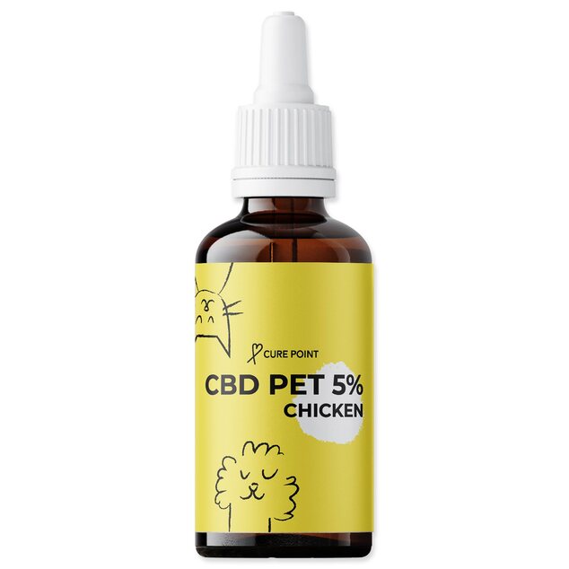 Olej CBD 5% príchuť kura 10ml