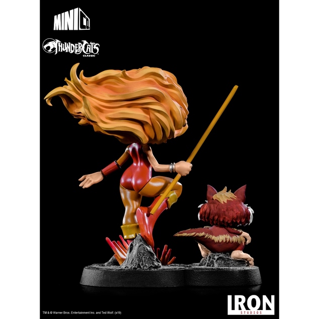 Iron Studios Minico &amp; ThunderCats - Cheetara &amp; Snarf Figura