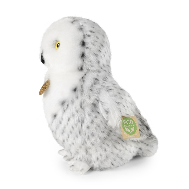 Gufo delle nevi in peluche 24 cm ECO-FRIENDLY
