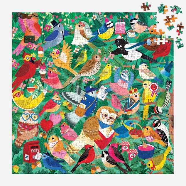Mudpuppy Puzzle Vtáčí svet 500 dielikov