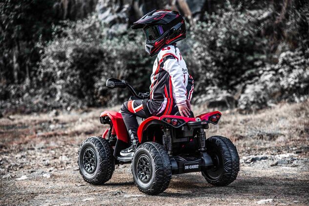Elektrická štvorkolka Can-am Renegade, 12V červená