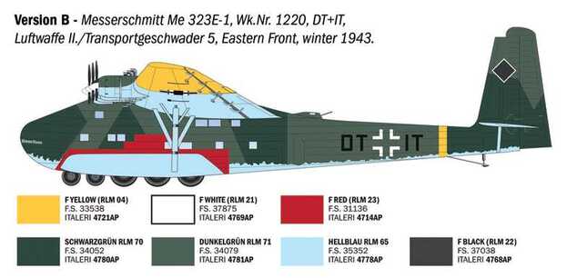 Maquette Avion 90104 - Messerschmitt Me 323 Gigant (1:72)