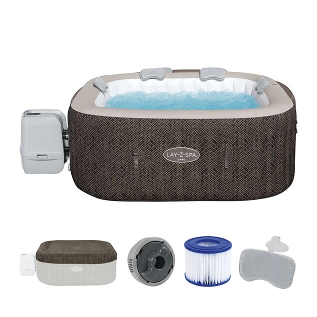 Bestway 6001R Vírivka LAY-Z-SPA® Cabo HydroJet™ pre 6 ľudí (Energy-saving) 180x180x71 cm