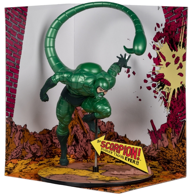 Marvel PVC фигурка 1/10 Scorpion Metallic (The Amazing Spider-Man #318) (Gold Label) 18 cm