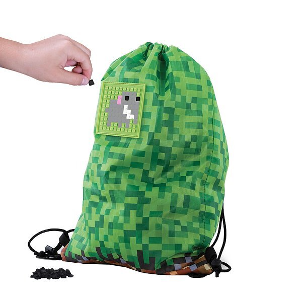 PIXIE CREW Rucksack in Grün-Braun