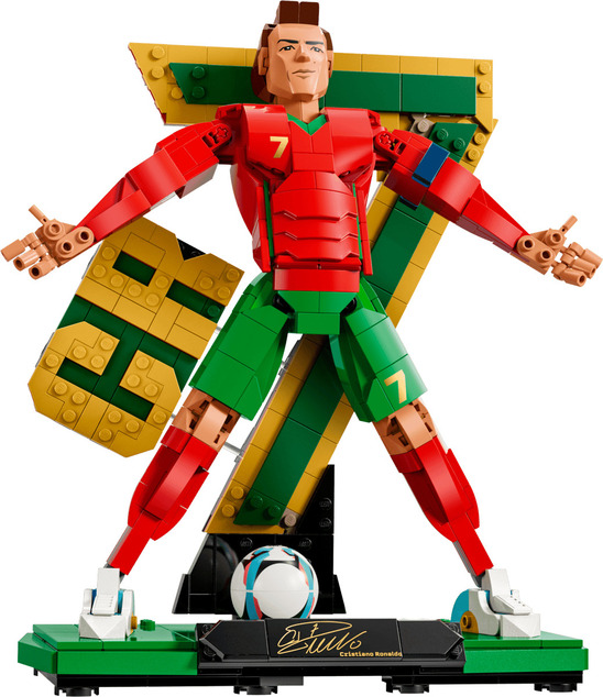 LEGO® Editions 43016 Cristiano Ronaldo – Legenda fotbalului