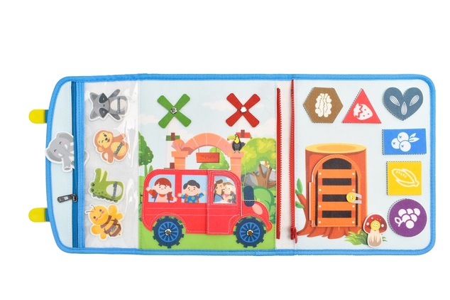 2Kids Toys Libro busy sensoriale Zaino