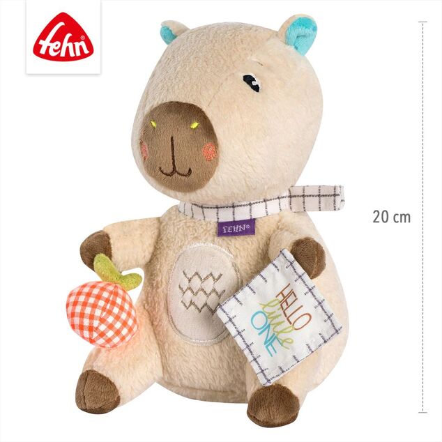 Doudou capybara 'Hello little one'