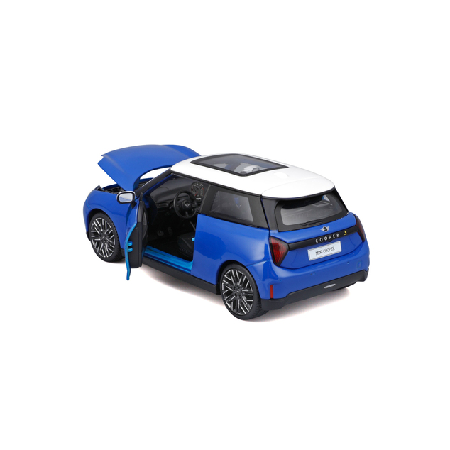 Maisto - Speciální edice - Mini Cooper SE, modrá, 1:24