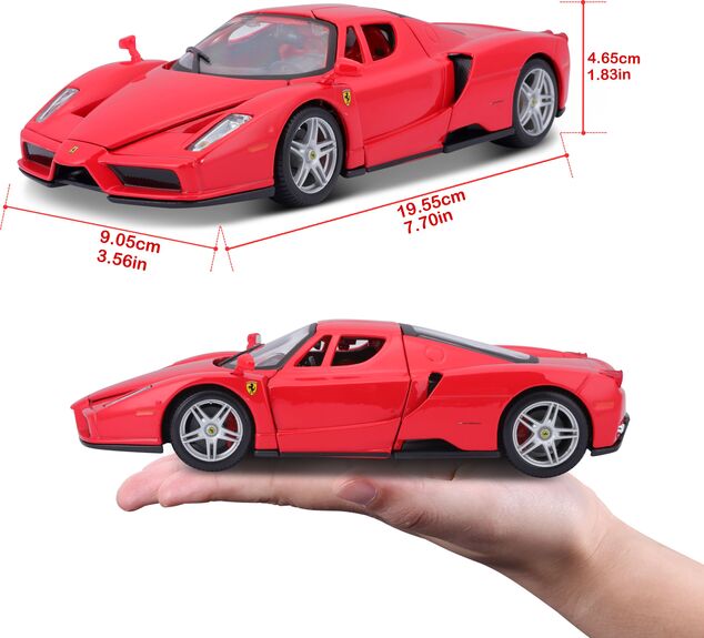 Bburago 1:24 Ferrari Enzo Rot