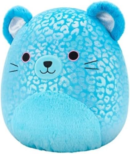 Squishmallows Modrý jaguár – Sarge, 30 cm