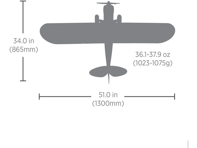 Hobbyzone Carbon Cub S 2 1.3m Cleetus McFarland SE RTF Basic