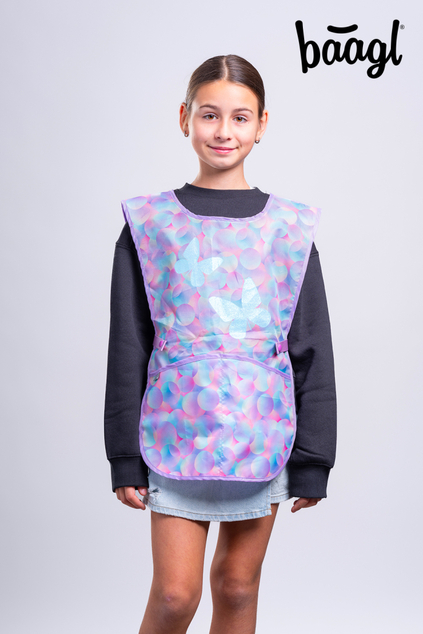 BAAGL SET 5 Ergo Candy: cartella, astuccio, sacchetto, grembiule, portafoglio