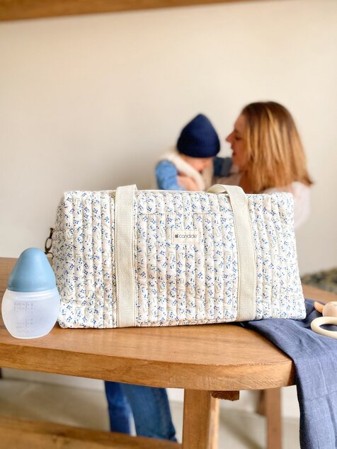Borsa da weekend per mamme, Blueberry