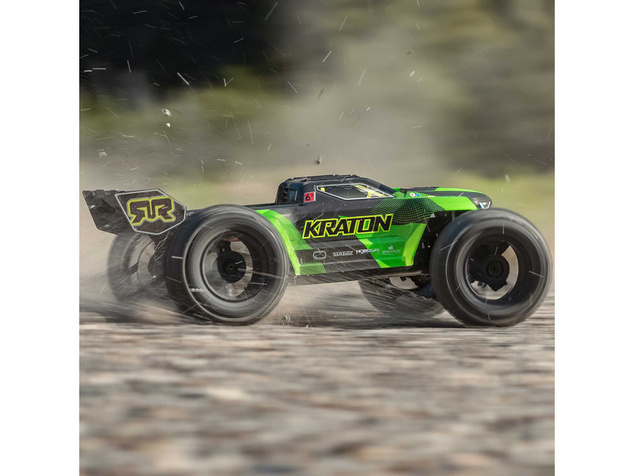 Arrma Kraton 6S V6 BLX 1:8 4WD RTR modrá/ružová