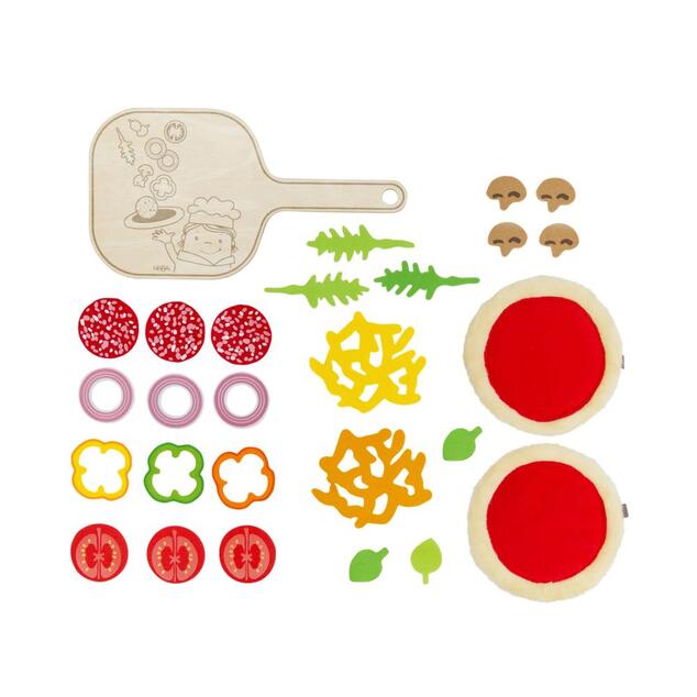 Haba Creative Play Pizza s príslušenstvom a doskou