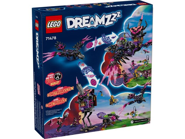LEGO® DREAMZzz™ 71478 Niebelungenhexe und ihr Mitternachtskrähe
