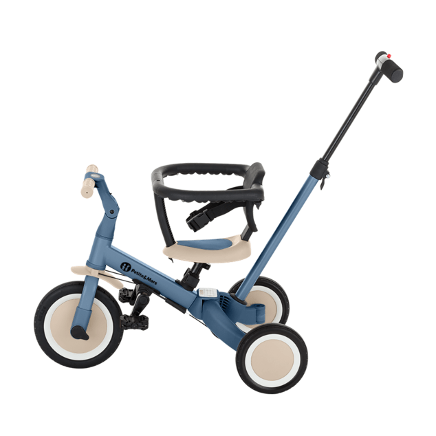PETITE&amp;MARS Trojkolka multifunkčná 5v1 Turbo Ocean Blue