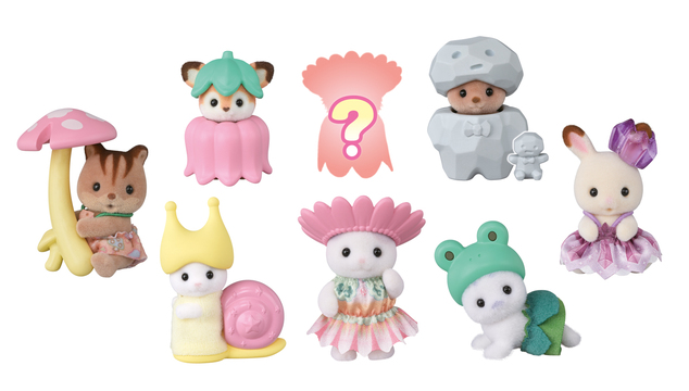 Sylvanian Families Bebeluși animale în costume de zâne ale pădurii - asortate