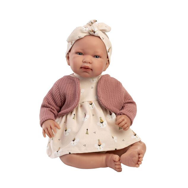 Llorens M844-006 oblečenie pre bábiku bábätko NEW BORN veľkosti 43-45 cm