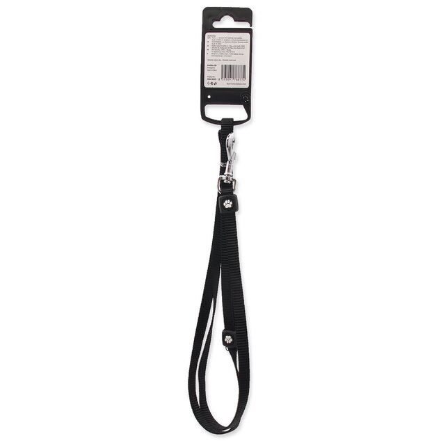 Vodítko Active Dog Premium XS čierne 1x120cm