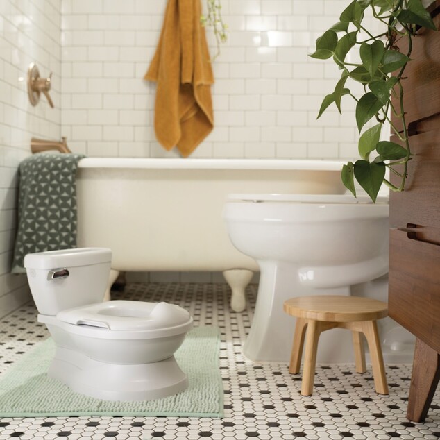 INGENUITY Kinder-Toilette mit Geräusch My Size™ Weiß