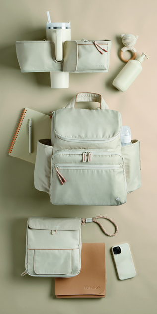 SKIP HOP Tappetino fasciatoio da viaggio Clean Slate Oat