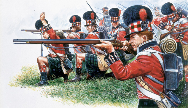 Model Kit figurky 6004 - NAPOL. WARS: HIGHLANDER INFANTRY (1815) (1:72)