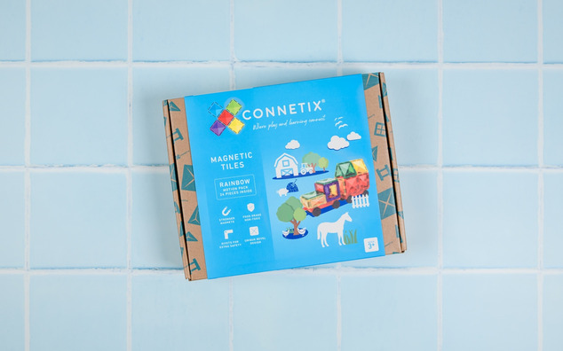 CONNETIX® Rainbow Motion Pack magnetická stavebnica 24 ks