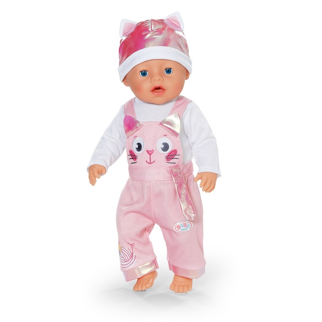 Zapf BABY Overal s čiapočkou 43 cm