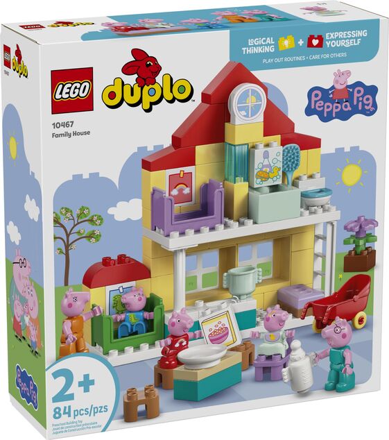 LEGO® DUPLO® Prasiatko Peppa 10467 Rodinný domček