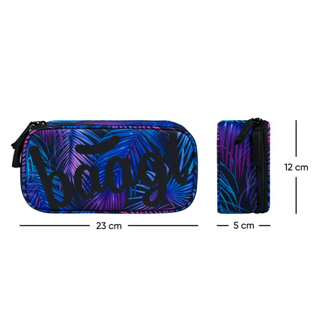 BAAGL SADA 3 Core Palm: Rucksack, Waschbeutel, Tasche