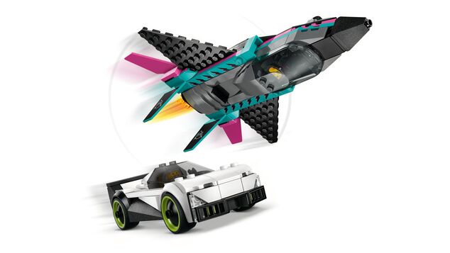 LEGO® City 60489 Stíhačka vs. auto