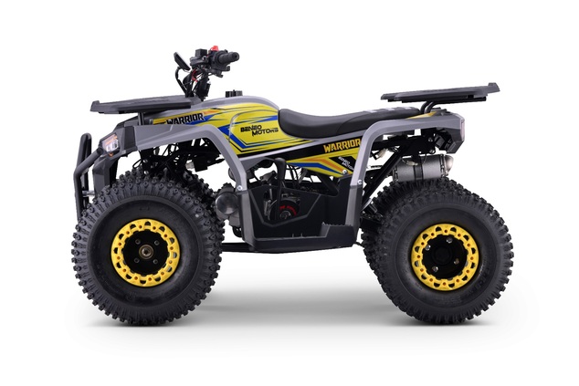 Benzínová štvorkolka pre deti Beneo Motors WARRIOR žltá - 125cm3