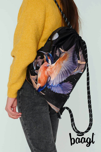 BAAGL Tasche eARTh - Eisvogel von Caer8th