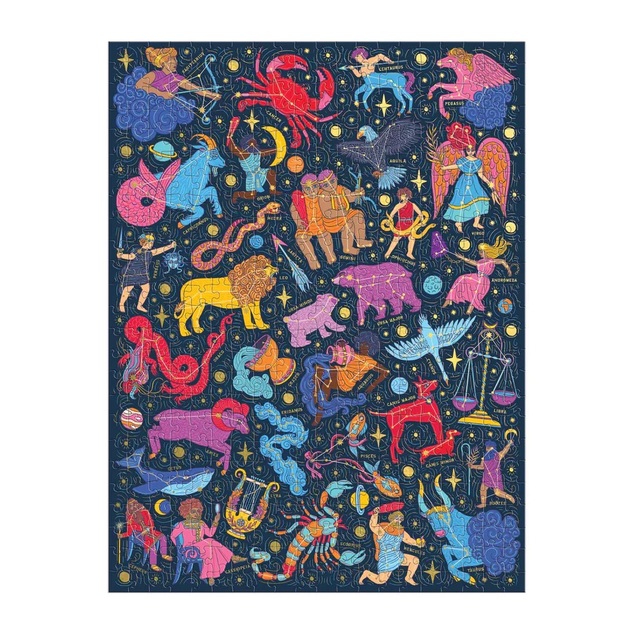 Galison Puzzle Sternbild Tierkreis 500 Teile