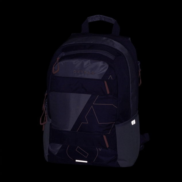 Zaino studentesco + astuccio OXY Sport Half violet