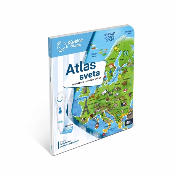 Albi Kúzelné čítanie Kniha Atlas sveta