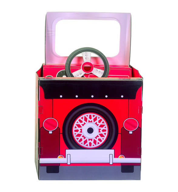 Fiesta Crafts 3D skladačka Vintage auto červené