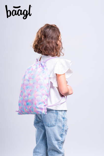 BAAGL SET 3 Ergo Candy: cartella, astuccio, sacchetto