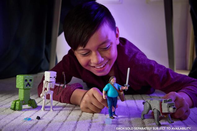 Mattel Minecraft JFR44 Filmová Figúrka Skeleton