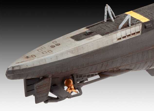 Starter Kit ponorka 75154 - German Submarine Type (1:350)