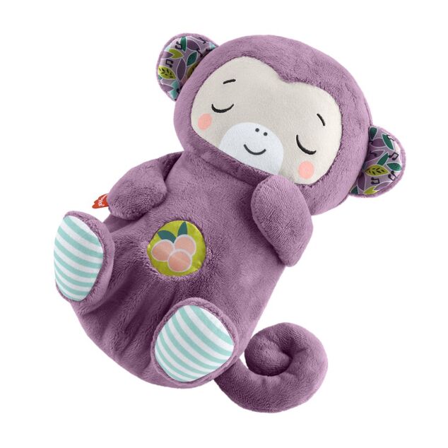 Fisher Price maznavá a ukľudňujúca fialová opička