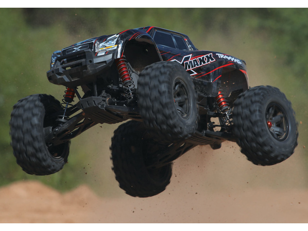 Traxxas X-Maxx 8S Belted 1:5 4WD RTR červený