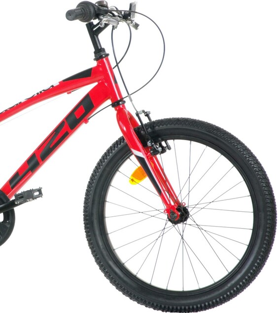 Dino Bikes - Detský bicykel 20" 420U-06 - AURELIA červený s prevodmi