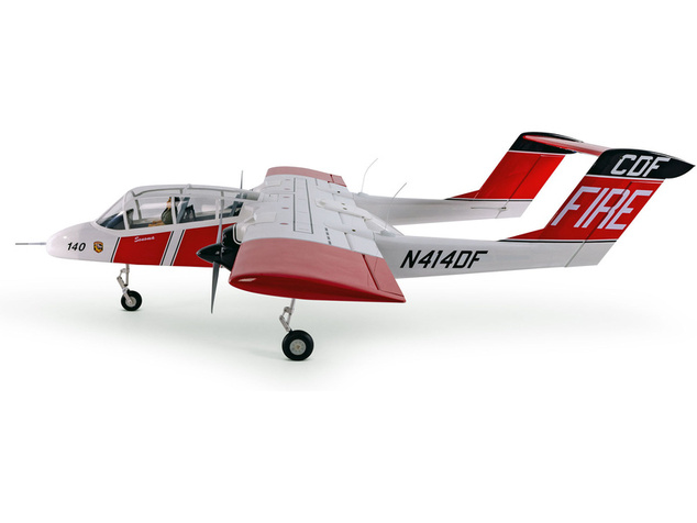 Hangar 9 OV-10 Bronco 20cc ARF + zatahovací podvozok