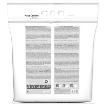 Stelivo Magic Litter Tofu drevené uhlie 6l
