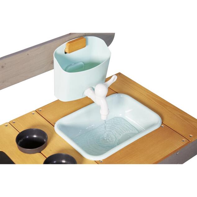 Janod Cuisine extérieure en bois pour enfants Muddy Lab